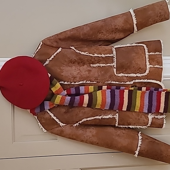 TSUNAMI WOMENS FAUX SUEDE & LINED JACKET MEDIUM - Picture 12 of 12